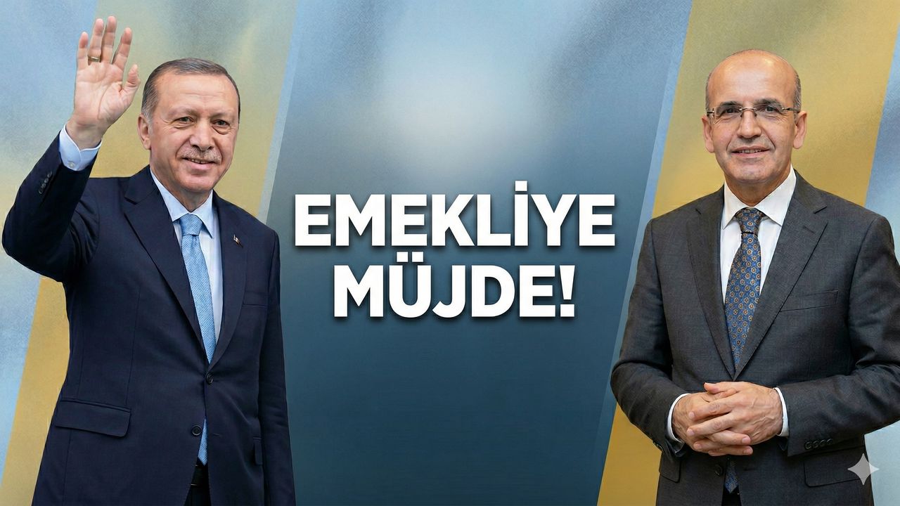 Erdoğan ve Mehmet Şimşek’ten emekliye zam müjdesi